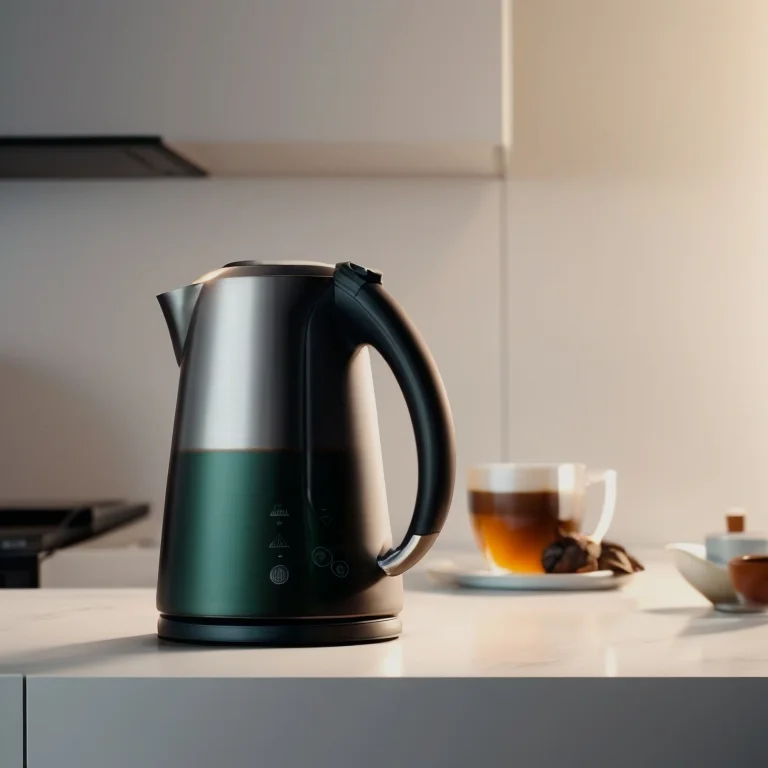 温度プロファイルを表示するAIケトルのイメージ